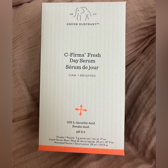 Drunk Elephant Skincare Drunk Elephant Vitamin C Serum Cfirma Fresh Day Sealed New Ferulic